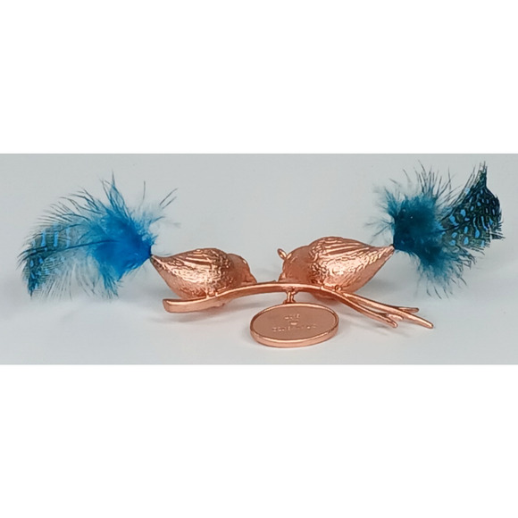 Hallmark Christmas Ornament Love Birds Our Christmas Together 2016 Tom Best - Picture 9 of 9